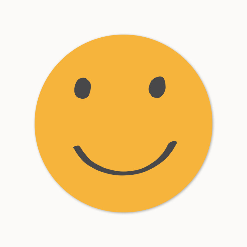 Smiley Face Sticker – Alisa Wismer