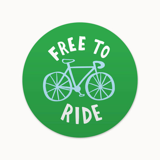 Free to Ride Sticker - Wholesale