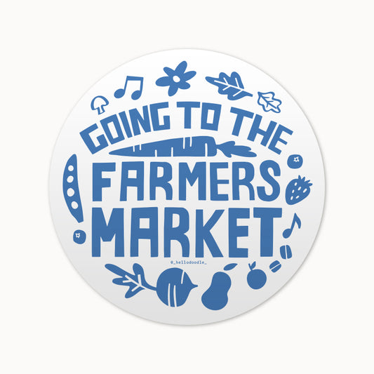 Farmer's Market Sticker