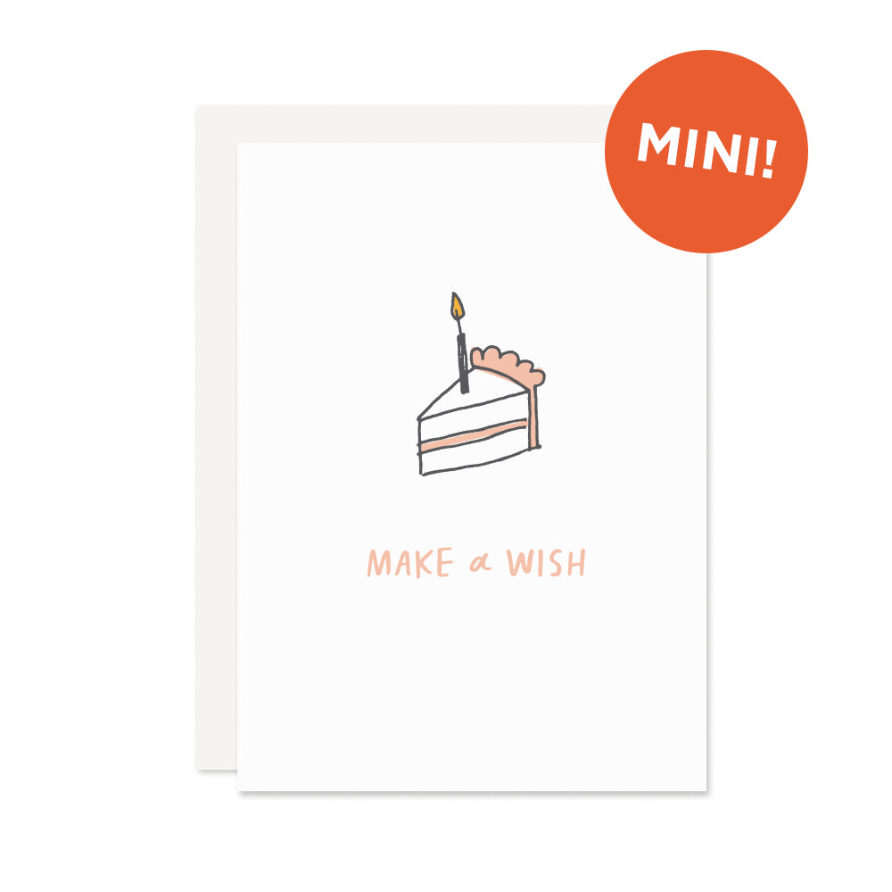 Mini Make a Wish Birthday Card
