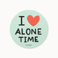 Alone Time Sticker