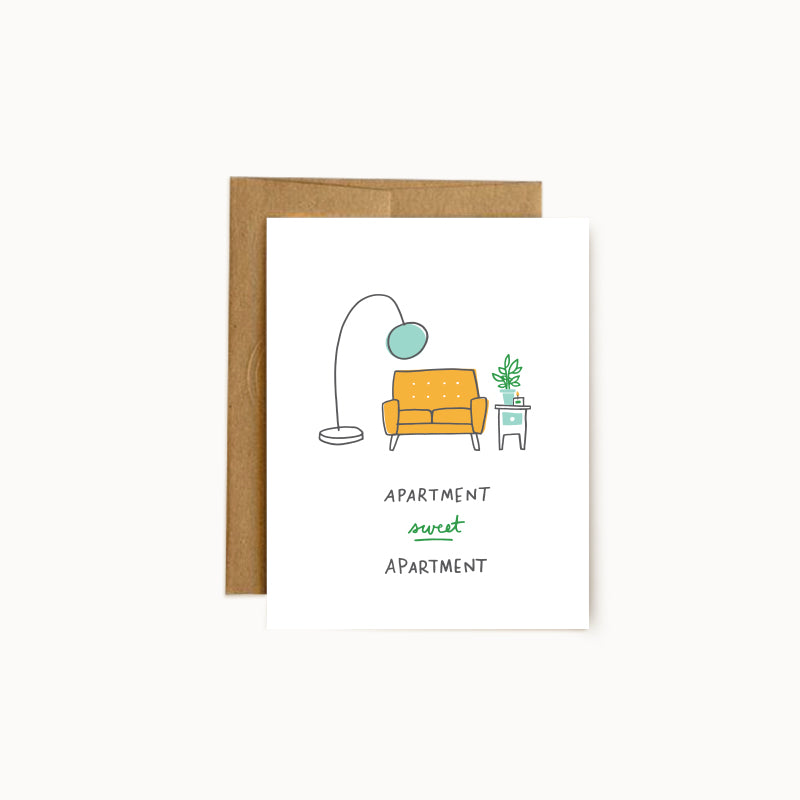 Apartment, Sweet Apartment Card