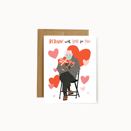 Bernin' with Love for You Card