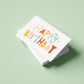 Colorful Birthday Type Card