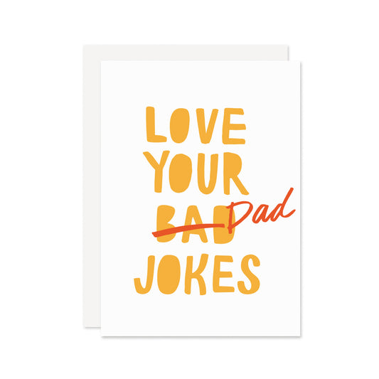 Dad Jokes Card