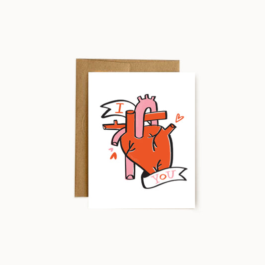 I Heart You Card