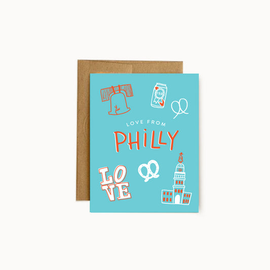 Love from Philly Card