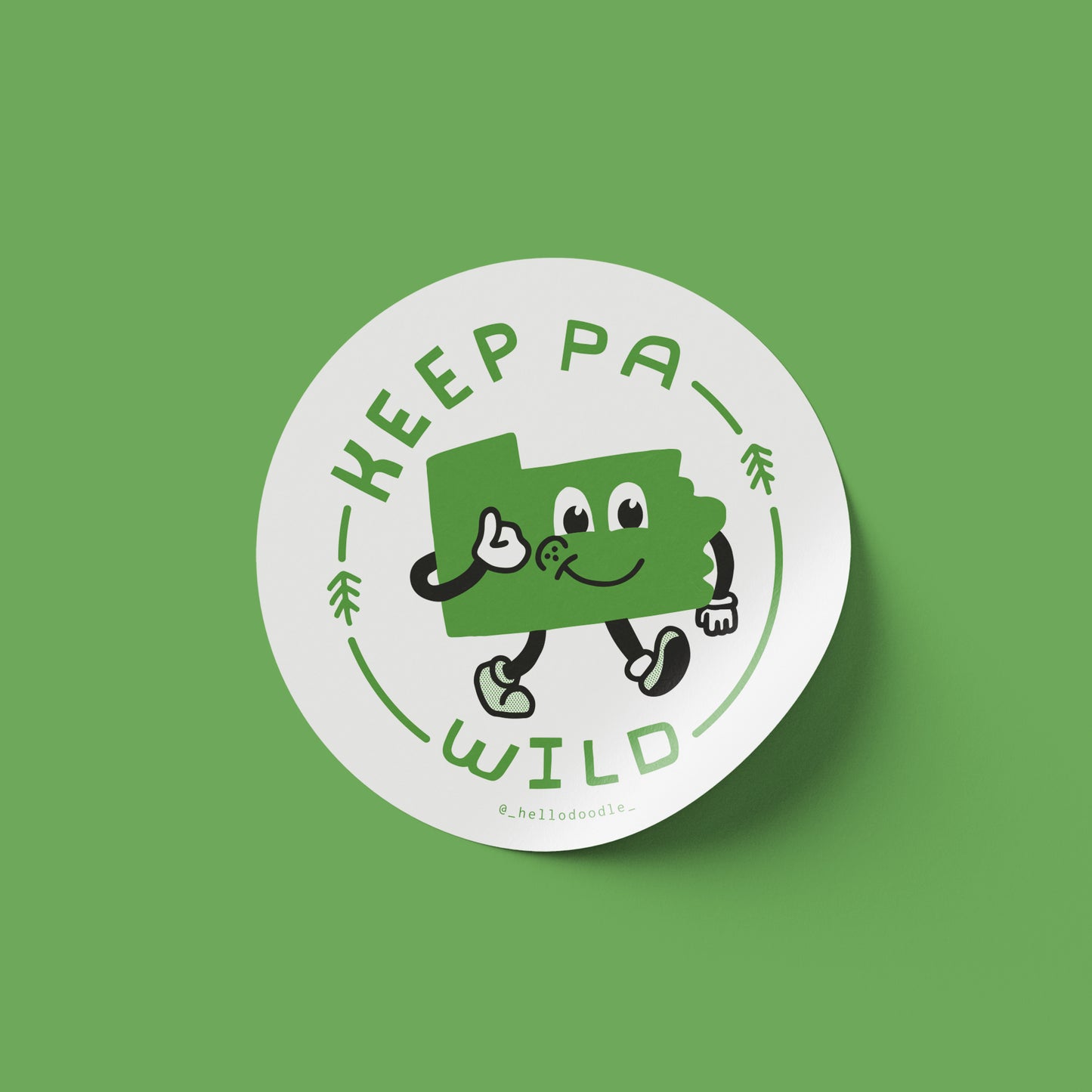 Keep PA Wild Sticker
