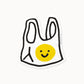 Smiley Bag Sticker