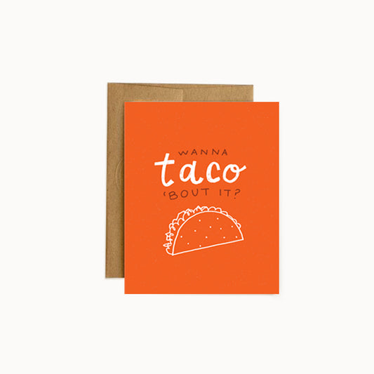 Taco 'Bout It Card