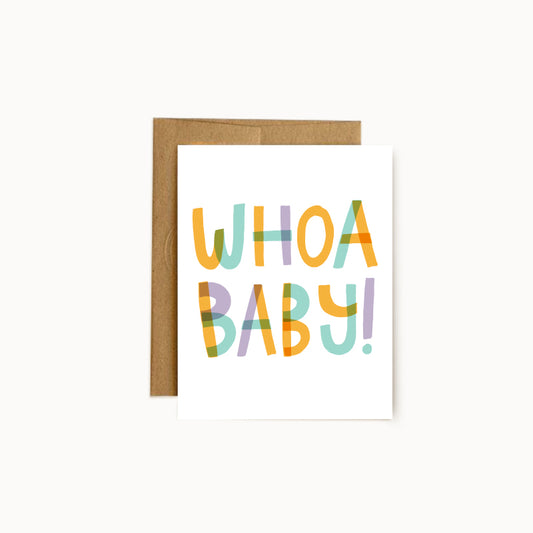Whoa Baby Card